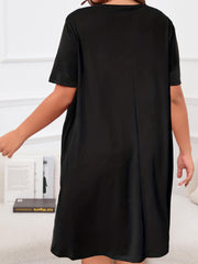 Colorblock Short Sleeve Tee Nightdress