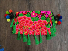 Vintage Bohemian Tassel Crossbody Bag for Women
