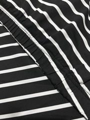 Pin Stripe Print Tube Top