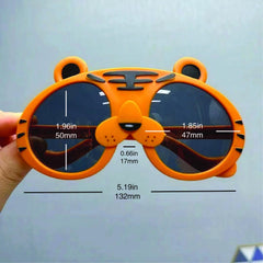 Panda Tiger Sunglasses for Kids UV400