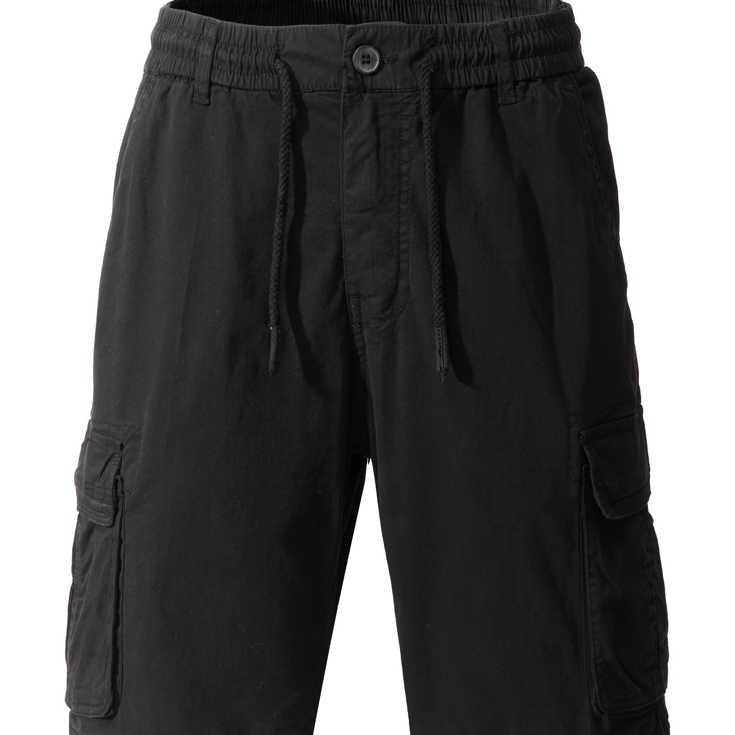 Slim Fit Pocket Cargo Shorts Men's Casual Work Shorts
