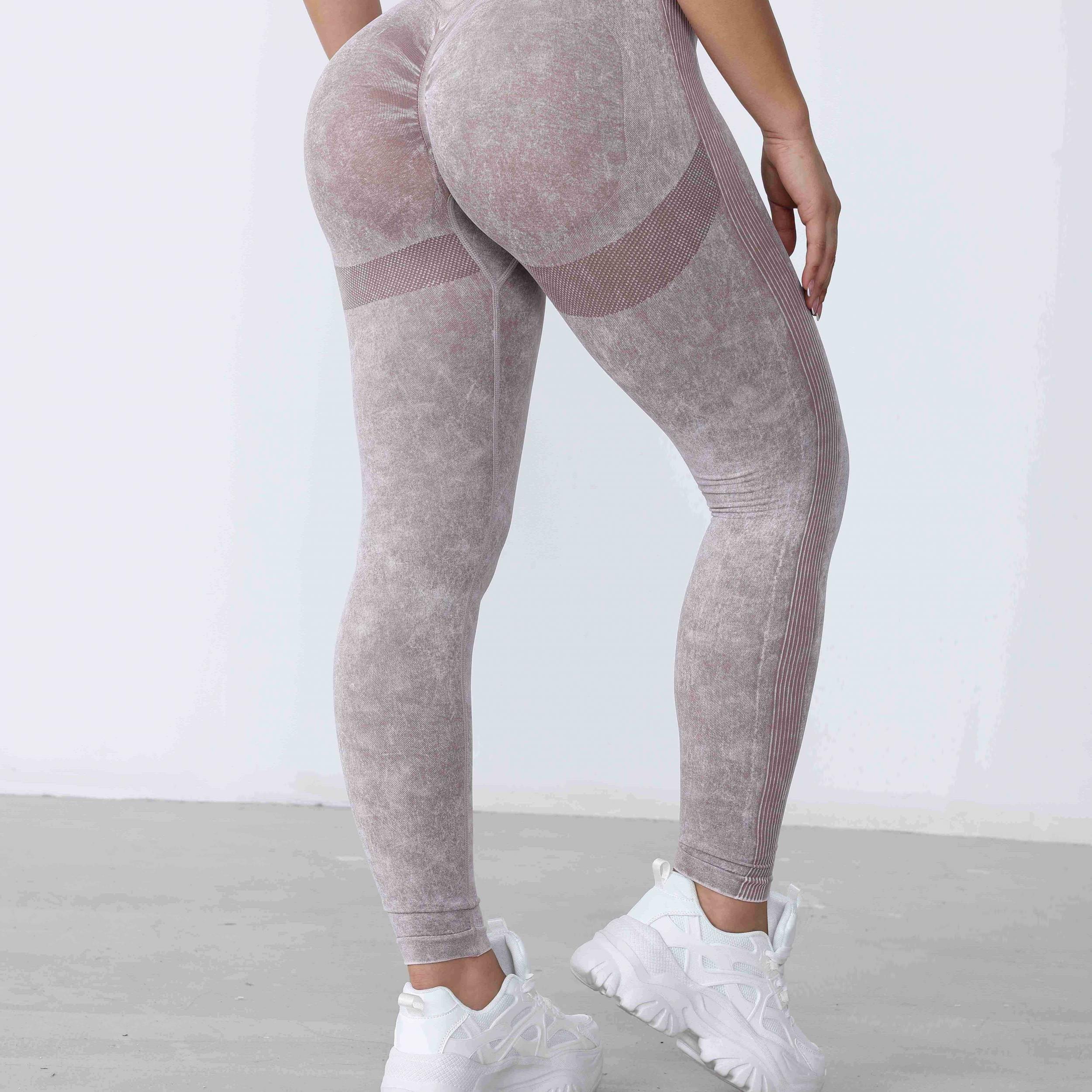 High Waist Tummy Control Fitness Pants Quick Dry Running Yoga Sports Leggings