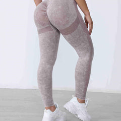 High Waist Tummy Control Fitness Pants Quick Dry Running Yoga Sports Leggings