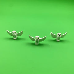 2PCSMOC Owl Building Blocks Assembly Animal Ornament Toy