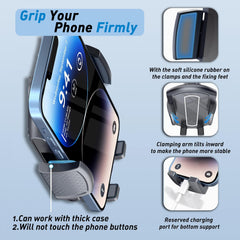 Adjustable Car Phone Mount 360 Rotation Universal Dashboard Holder