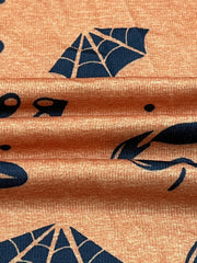Halloween Cardigan Women's Graphic Print Open Front Cardigan