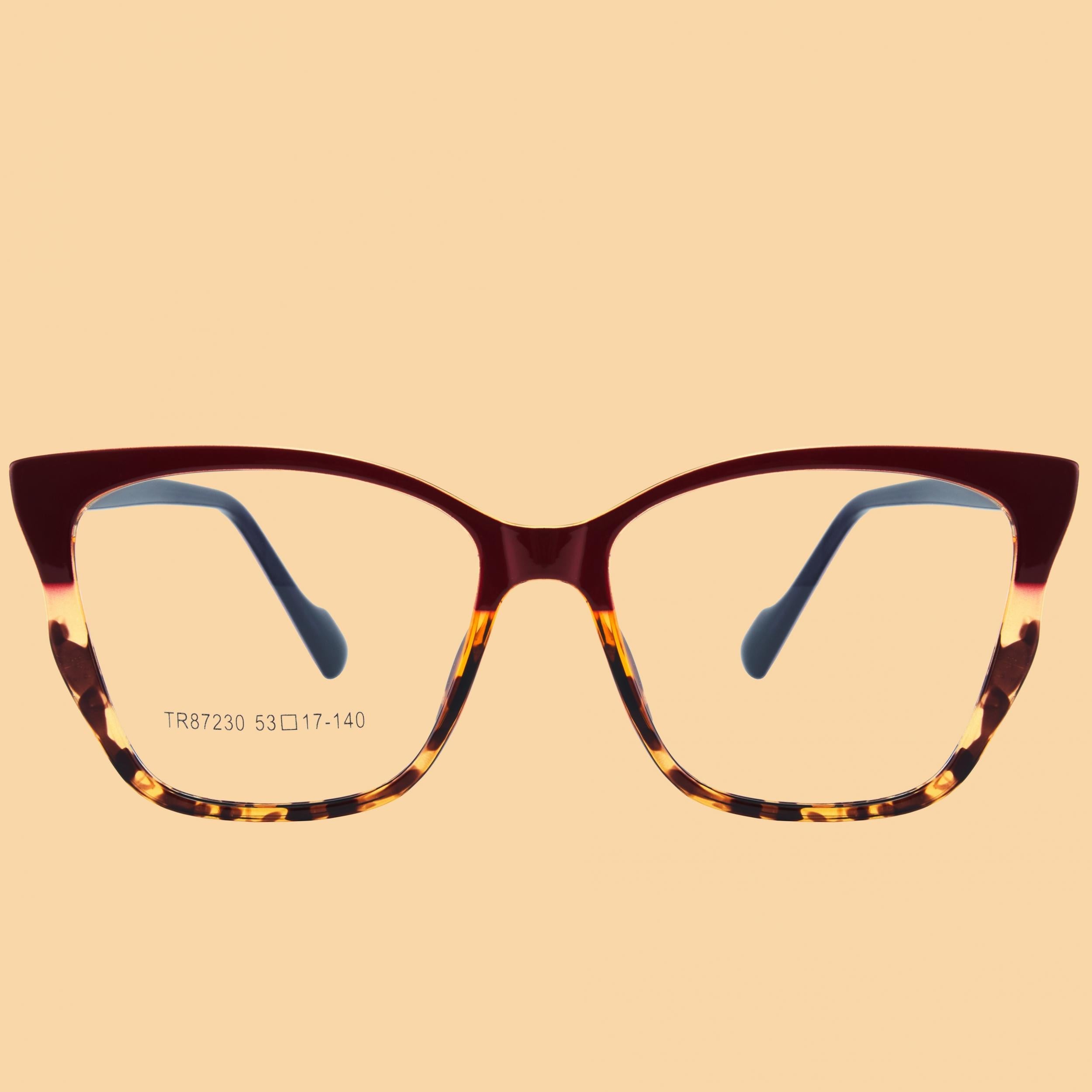 Women Oversized Cat Eye Computer Glasses Block Light Relieve Eye Fatigue