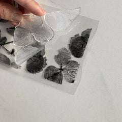 Leaf Background Clear Stamp for Scrapbooking