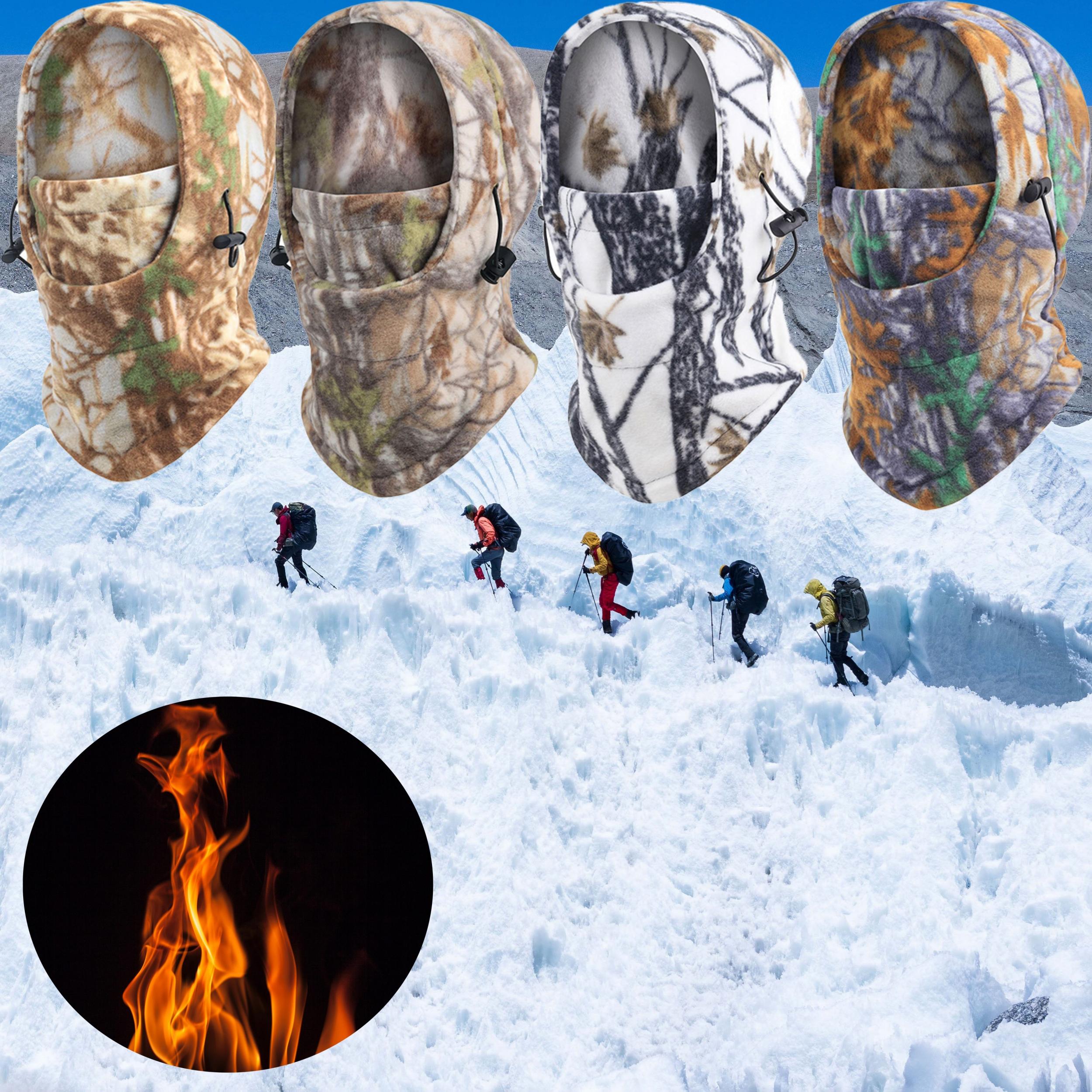 Winter Camouflage Balaclava for Outdoor Activities