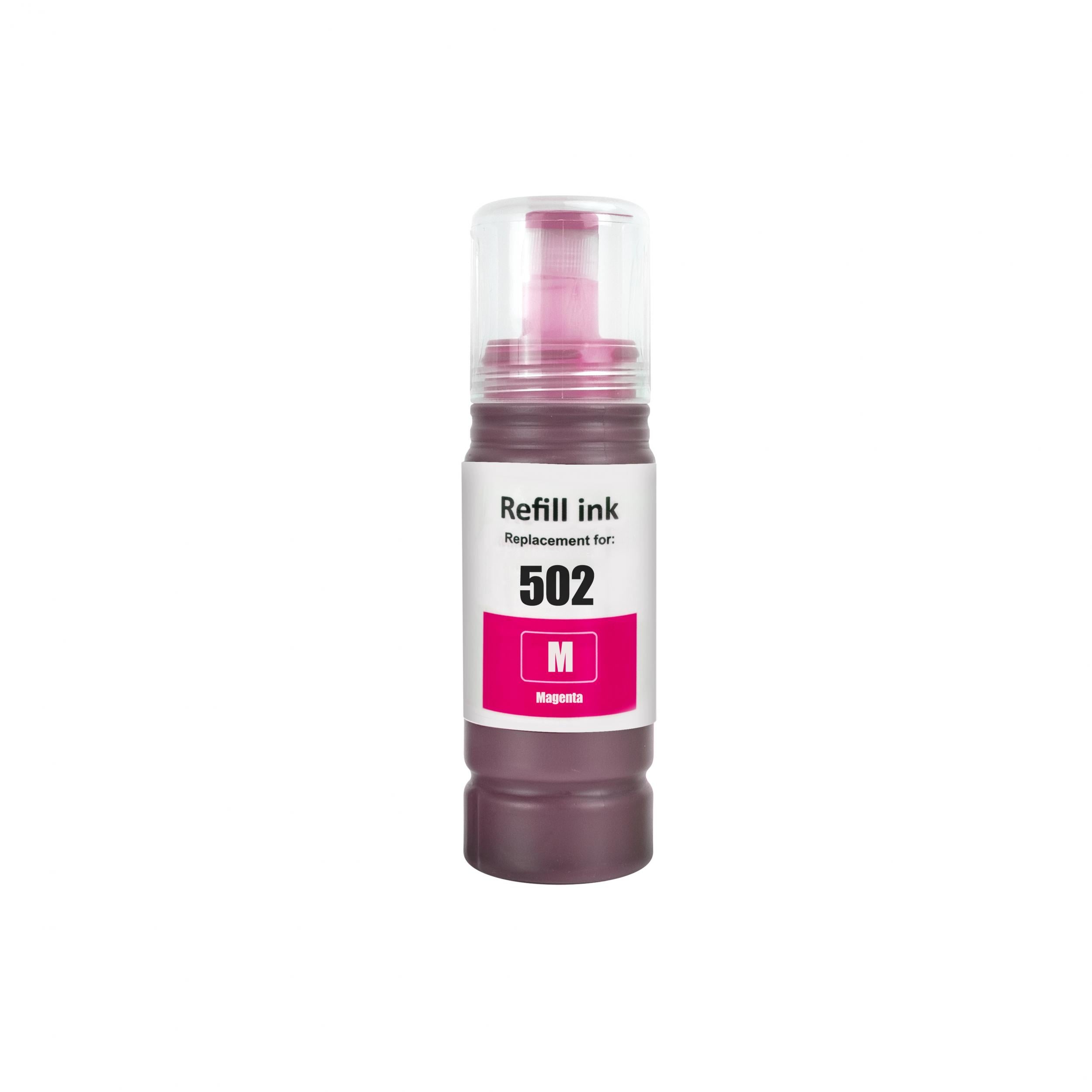 502 Ink Refill for Epson EcoTank Printers - Wide Compatibility