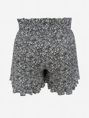 Floral Print Drawstring High Rise Shorts