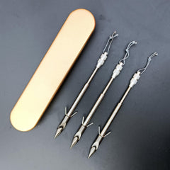 3pcs High Strength Fish Dart Arrow Set with Iron Box