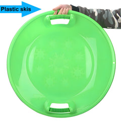 Portable Skiing Board w/ Handles for Safe Slid