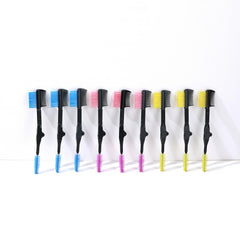 Portable Eyebrow Eyelash Brush Dual Comb Extension Brush