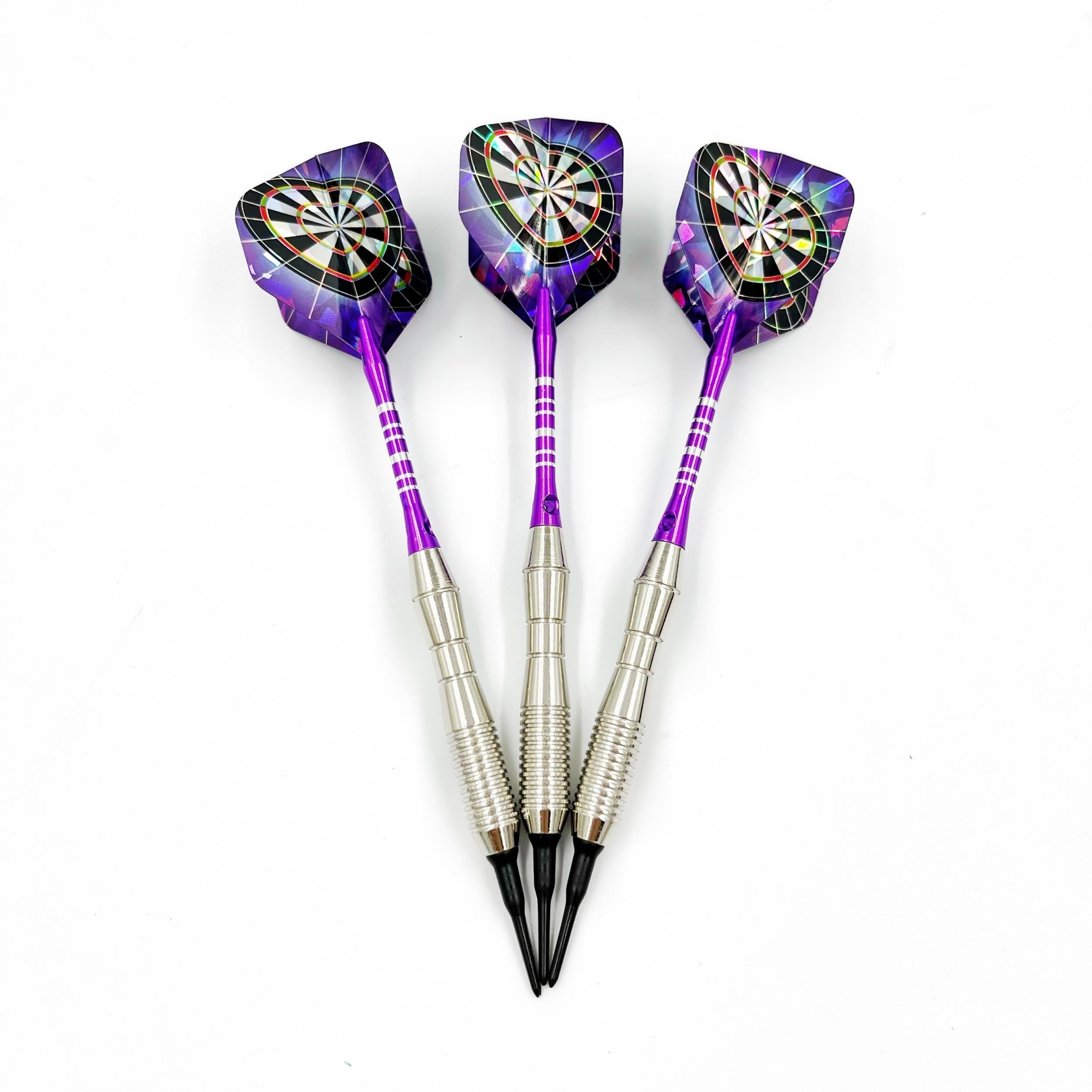 3pcs Soft Tip Darts Set 16g with 36 Tips and 3 Wings