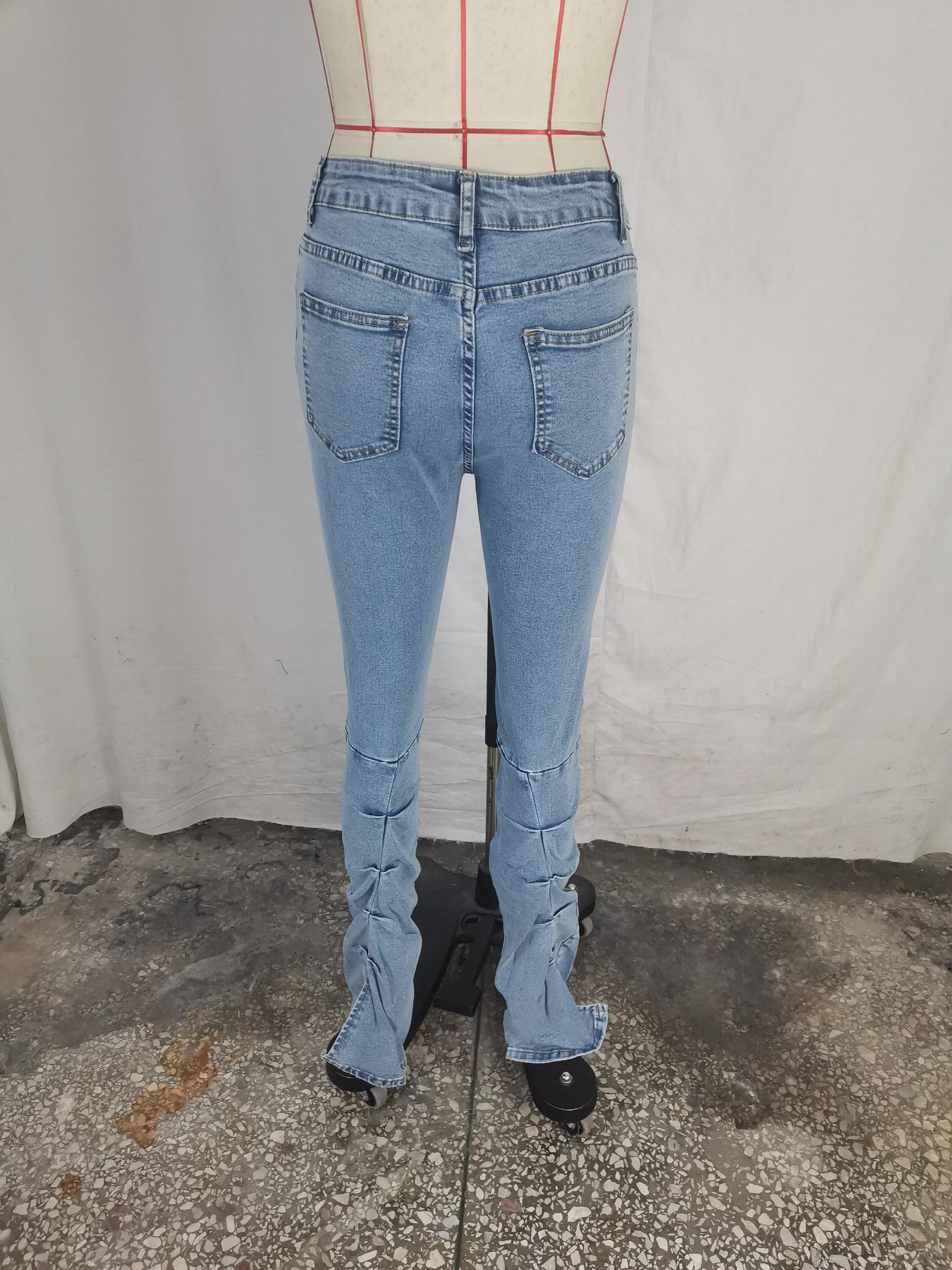 Dark Grey High Waist Straight Jeans Loose Fit High Rise Denim Pant