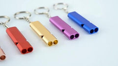 Emergency Whistle with Carabiner and Lanyard