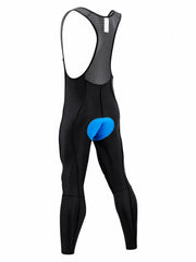 Men's Cycling Bib Pants 3D Padded Moisture Wicking Road Bike Bib Biking Leggings