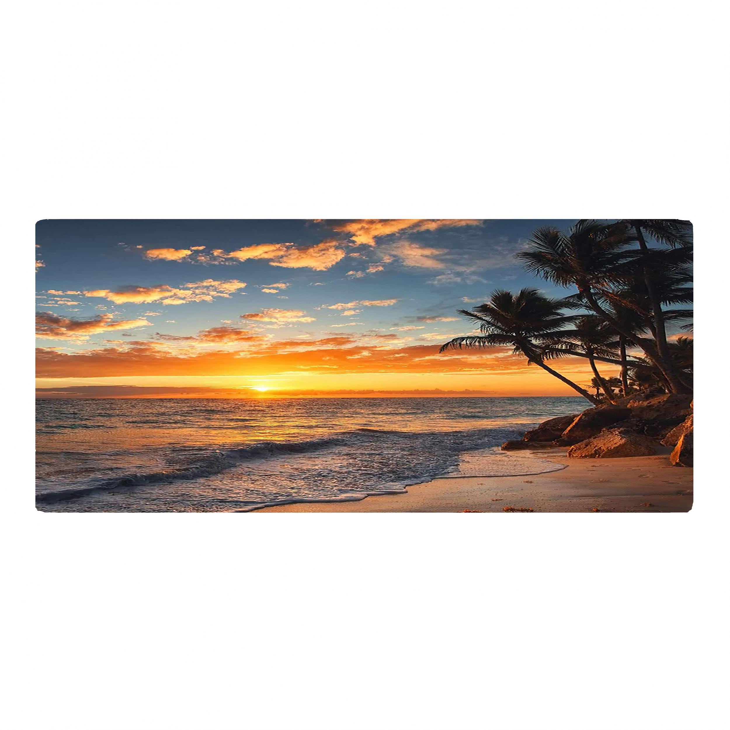 Sunset Beach Mouse Pad for Office