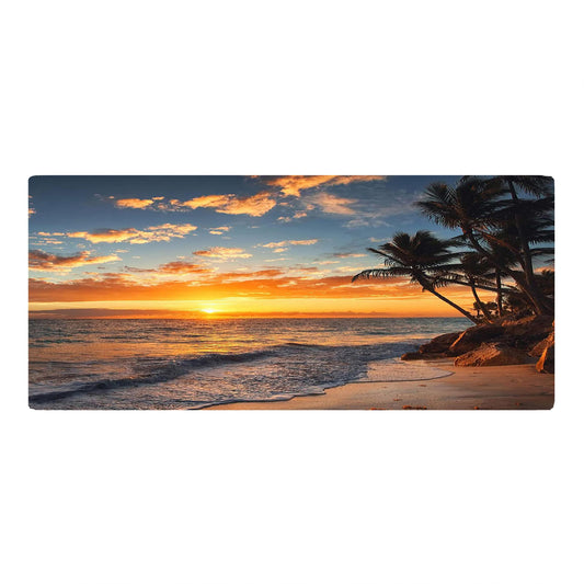 Sunset Beach Mouse Pad for Office