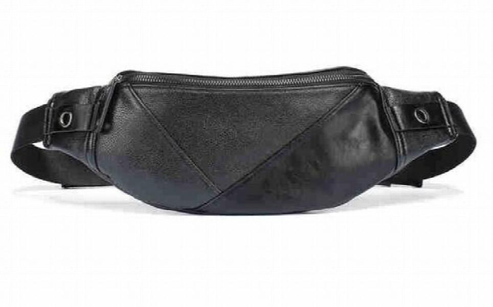 Men's Casual Shoulder Bag with Pockets