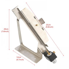 Adjustable Fletching Jig DIY Tool Aluminum Fletch Clamp