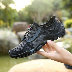 Men's Wading Shoes Wear resistant Non slip Quick drying Drainage Hiking Shoes