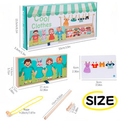 Kids Dressing and Drying Playset