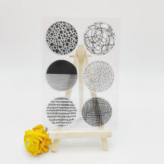 1pc Transparent Silicone Seal Stamp for DIY Projects