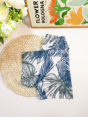 Boys Tropical Leaves Swim Trunks for Summer Beach Party