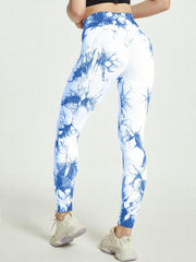 Tie Dye Seamless Leggings High Stretch Fitness Yoga Pants