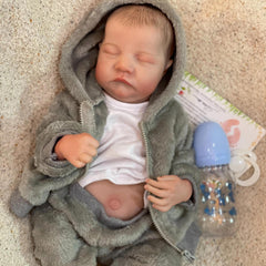 Levi Reborn Boy Doll Soft Vinyl Full Body Realistic Handcraft