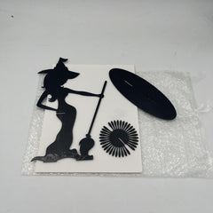 Halloween Witch Napkin Holder for Kitchen and Dining Room Decor