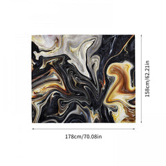 Marble Print Picnic Mat Lightweight Waterproof Sandproof
