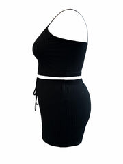 Ribbed Cami Top & Shorts Set