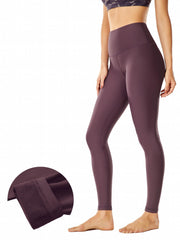 High Waisted Fleece Lined Sports Pants for Women