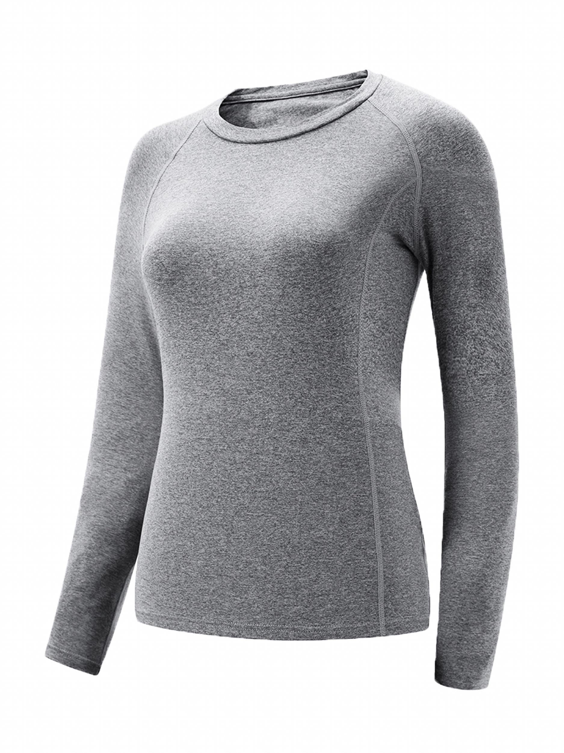 2pcs Thermal Suits: Long Sleeve Top & Base Layer Leggings for Winter Skiing