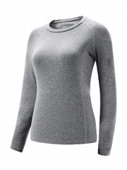 2pcs Thermal Suits: Long Sleeve Top & Base Layer Leggings for Winter Skiing