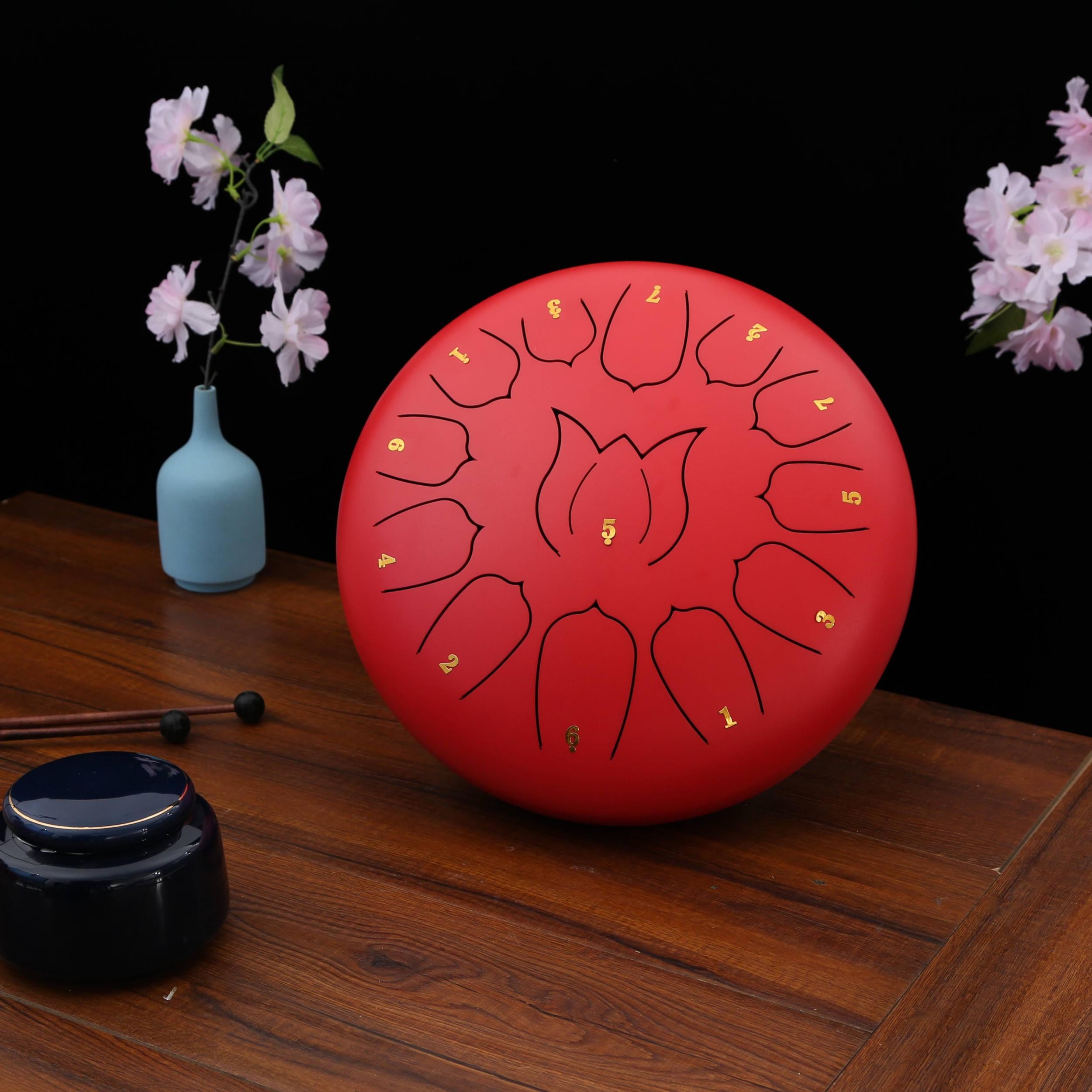 Steel Tongue Drum in C Key for Meditation and Relaxation