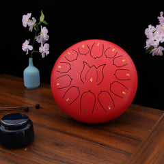 Steel Tongue Drum in C Key for Meditation and Relaxation