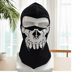 Halloween Dress Up Hat Riding Mask Sweat Absorption Sunscreen Headgear