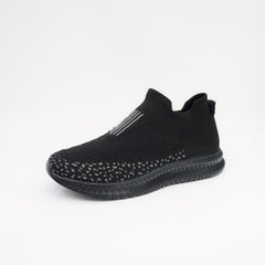 Women's Soft Sole Outdoor Running Shoes Slip-On Sports Sneakers