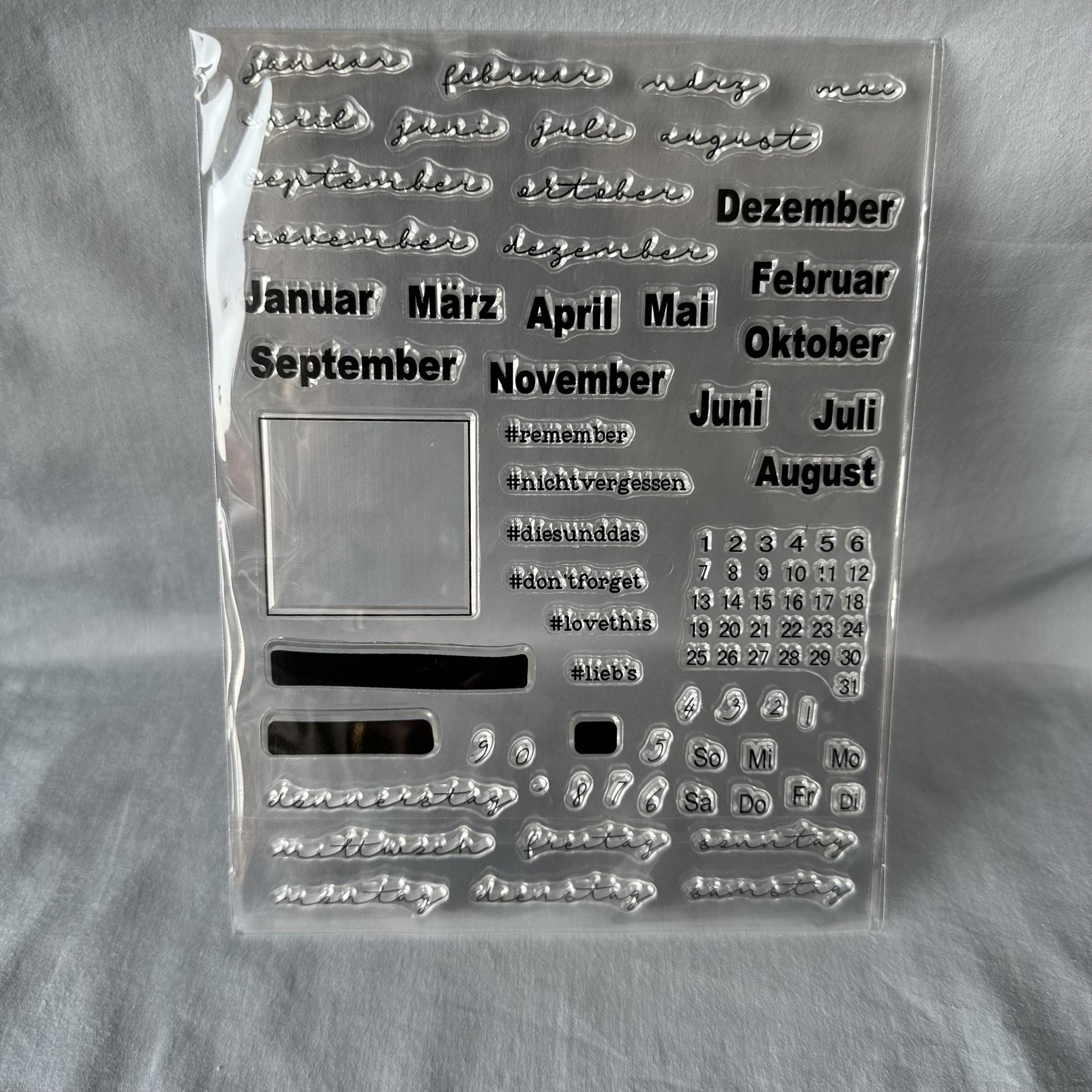 Clear Stamp For Scrapbooking And Card Making