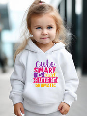Kid's 2pcs Smart Print Long Sleeve Outfit Hoodie & Pants Set