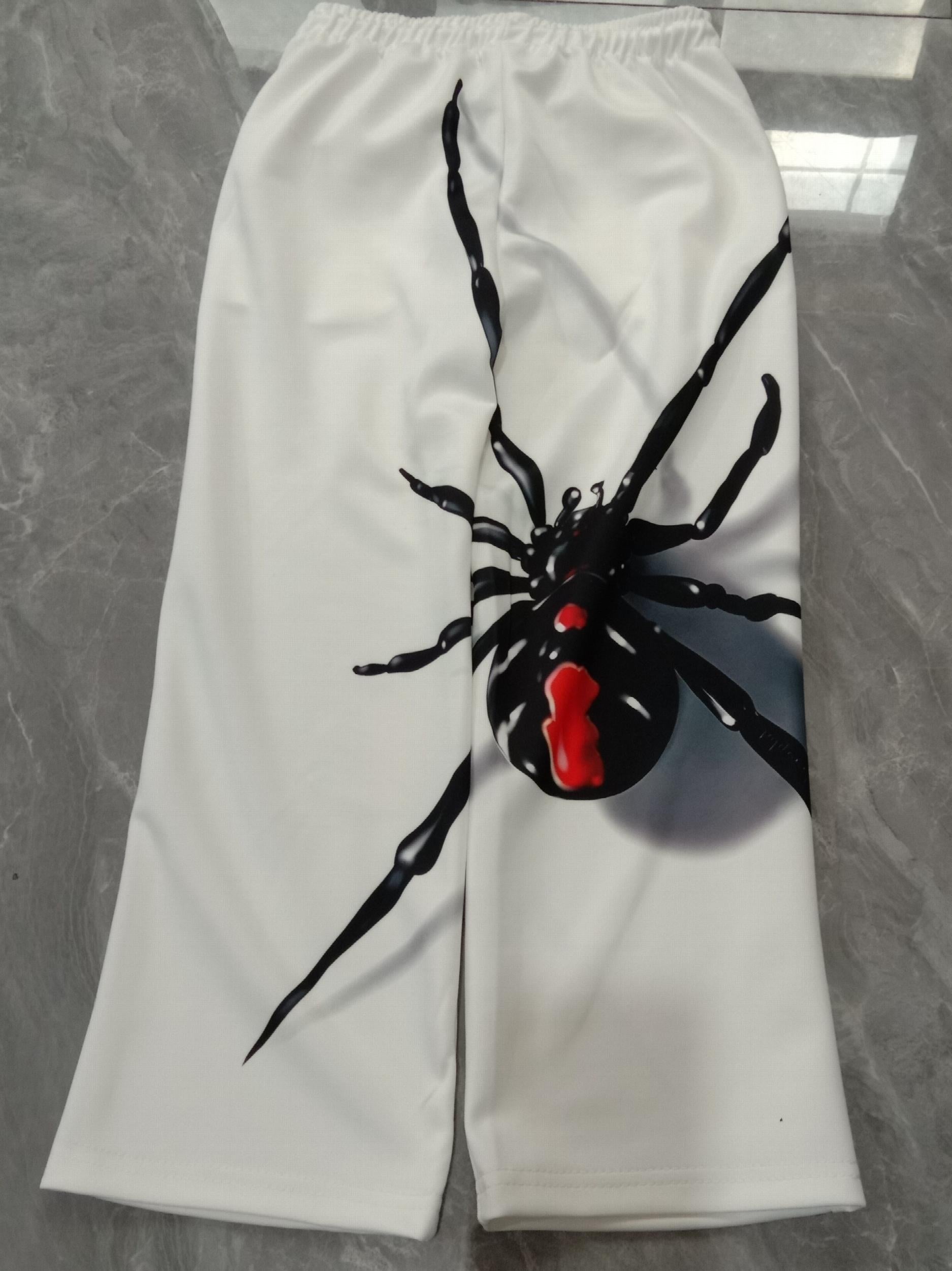 3D Spider Print Boys Casual Long Pants Spring Autumn Kids Clothing