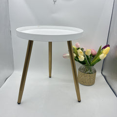 Modern Minimalist Small Coffee Table Nordic Round Edge