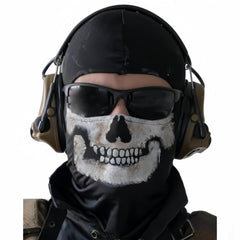 Halloween Dress Up Hat Riding Mask Sweat Absorption Sunscreen Headgear