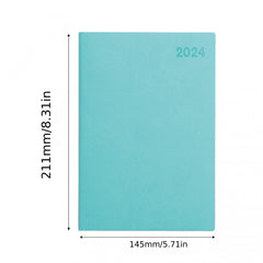 A5 12 Months Daily Plan Notes Handbook