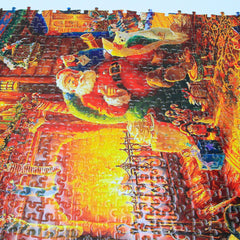 1000 Pc Cardboard Jigsaw Puzzles Christmas Puzzle Unique Pieces Fit Together