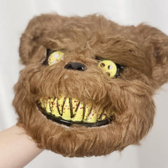 Terrifying Halloween Bear Mask Bloodied Plush Head Mask